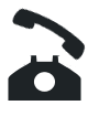 icon of a phone off the hook